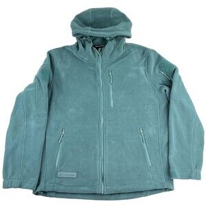 Baerskin Tactical Hoodie 4.0 Mens L Weather Fleece Zip Up Jacket Sea Foam Green